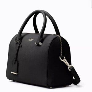 Kate Spade | Cameron Street Large Lane Leather Satchel (Black)